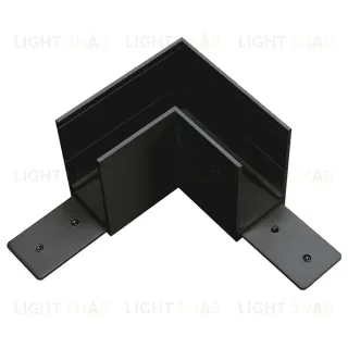 Соединитель PRO L-образный горизонтальный Lightstar Teta 505127-ALU