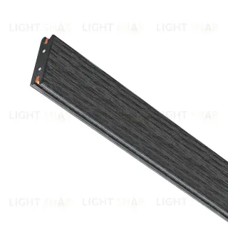 Шинопровод гибкий 48V 10м черный Lightstar Due Hermes 510107