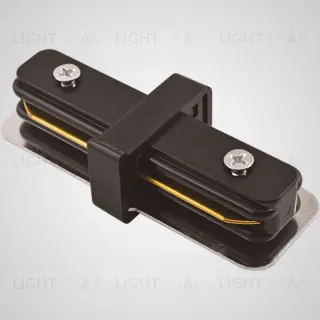 Прямой соединитель для встраиваемого однофазного шинопровод AM Group AM176V BK