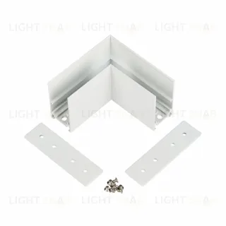 Коннектор угловой для магнитного шинопровода Myfar Accessories for MagLine 23 MT0201-CL-W
