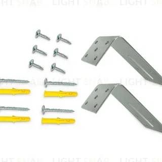Уголок регулируемый для закладных профилей 2шт Ambrella Light Track System GL1075