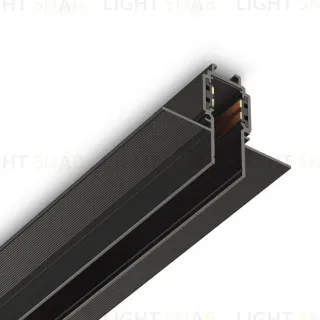 Шинопровод низковольтный встраиваемый с торц. Заглушк. 2шт Ambrella Light Track System GL1922