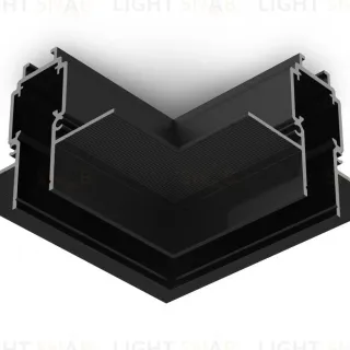 Коннектор угловой для встраиваемого магнитного шинопровода Ambrella Light Track System GL1971
