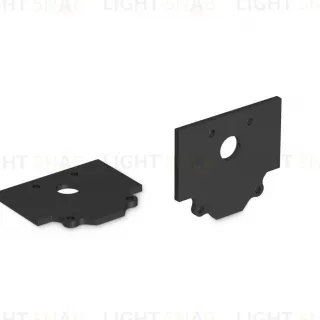 Заглушка для магнитного шинопровода в натяжной потолок 2шт Ambrella Light Track System GL1990