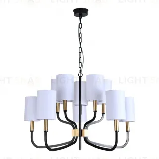 Подвесная люстра Newport 35210/С black+brass М0071484