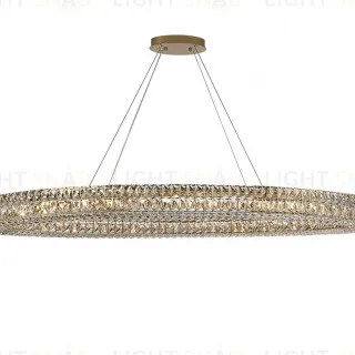 Подвесные люстры Newport 8550/160 C oval gold polished М0071311