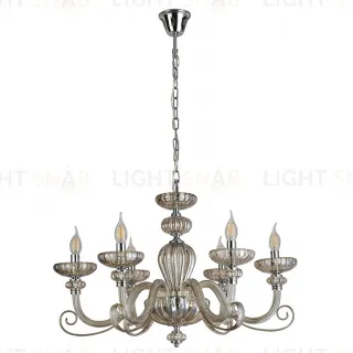 Подвесные люстры Newport 8626/C chrome cognac М0071597