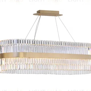 Подвесная люстра Newport 10242/120 oval brass М0066145