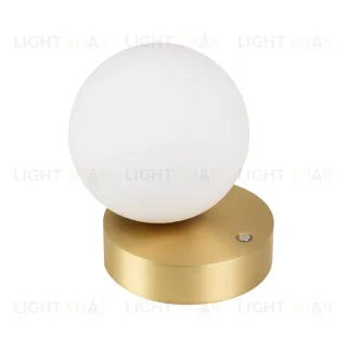 Настольная лампа Arlight SP-ORNELLA-TAB-L150-R125-6W Warm3200-MIX (GD, 300 deg, 230V, TOUCH-DIMM) (IP20 Металл) 059515