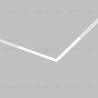 Трековый однофазный светильник Denkirs Simple Linear DK8214-WH