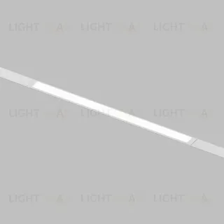 Трековый однофазный светильник Denkirs Simple Linear DK8204-WH