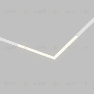 Трековый однофазный светильник Denkirs Simple Linear DK8114-WH
