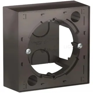 Коробка для наружного монтажа Systeme Electric AtlasDesign Мокко ATN000600