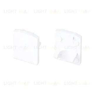 Заглушка для магнитного шинопровода 2шт Arlight MAG-MICROCOSM-CAP (WH) (IP20 Пластик) 061329