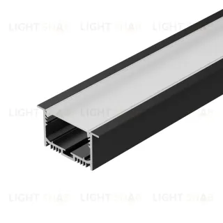 Профиль Arlight SL-LINIA62-F-2000 BLACK (BY) (Алюминий) 062590