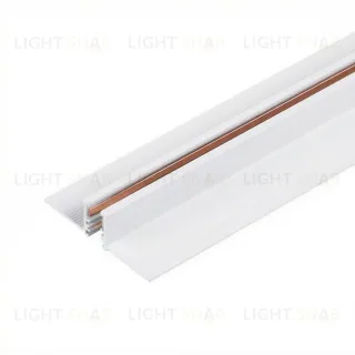 Шинопровод магнитный встраиваемый Arlight MAG-MICROCOSM-TRACK-4115-FDW-2000 (WH) (IP20 Металл) 062719
