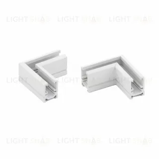 Коннектор угловой для накладного магнитного шинопровода Arlight MAG-MICROCOSM-CON-L90 (WH) (IP20 Металл) 062722