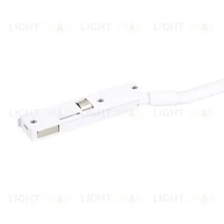 Коннектор питания для магнитного шинопровода Arlight MAG-MICROCOSM-CON-POWER-1500 (WH) (IP20 Пластик) 062992