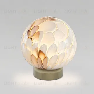 Настольная лампа с плафоном ручной работы Bogate's Crystall 1_102 a072034