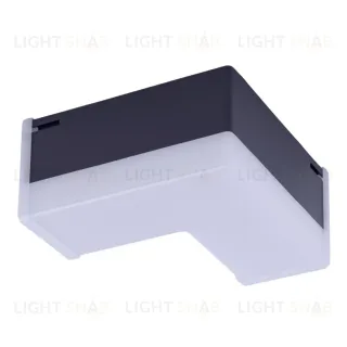 Модульный светильник L-образный Uniel ULO-N11L-8W/6500K/120D IP40 BLACK UL-00013278
