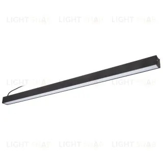 Линейный подвесной светильник Uniel ULO-K10D 52W/5000K/L125 IP65 BLACK UL-00012274