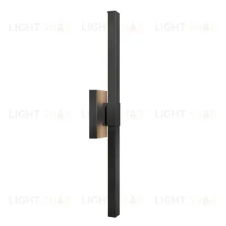 Уличный настенный светильник Kichler KL-NOCAR-L-BK