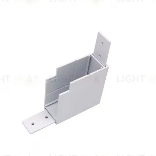 Соединитель PRO L-образный вертикальный Teta Lightstar 505136-ALU