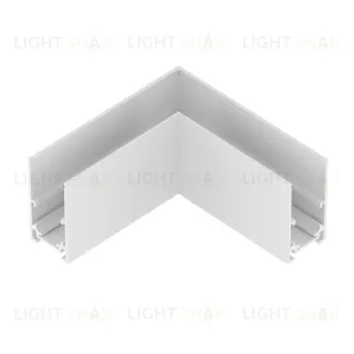 Соединитель угловой горизонтальный для однофазного шинопровода 509226 Lightstar Uno 509126
