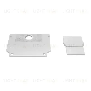 Комплект торцевых заглушек 2шт для 509426/509436 в натяжной потолок Lightstar Uno Pro 509466