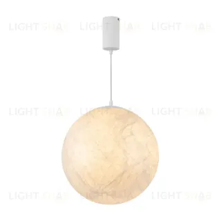 Подвесной светильник Arlight SP-SILKA-HANG-R400-12W Warm2700 (WH, 330 deg, 230V) (IP20, Натуральный шелк) 056880