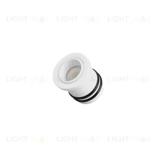 Мебельный светильник Arlight ART-PICCOLO-BUILT-R13-1W Warm3000 (WH, 30 deg, 3V) (IP40 Металл) 061666