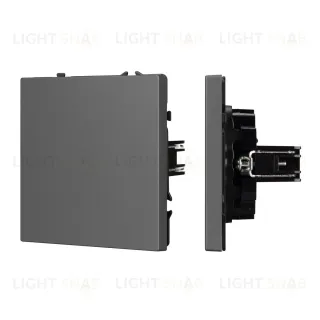 Заглушка поста Arlight SCT-NOBE-MGG-SFPL-GR (Серый базальт) 061822
