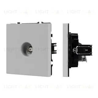 Механизм телевизионной розетки Arlight SCT-NOBE-MTV1-SFPL-IS (Никель) 061896