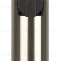 Ландшафтный светильник ЭРА Беллона GBF-103-1-SL-0650 230В Е27 IP54 серебро с розеткой Б0071046