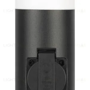Ландшафтный светильник ЭРА Беллона GBF-103-1-BL-0450 230В Е27 IP54 черный с розеткой Б0071047