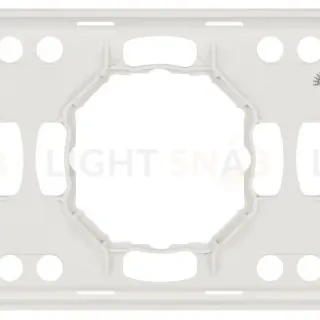 Рамка для розеток и выключателей ЭРА Arktik 16-5003-01 на 3 поста белый Б0070564