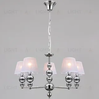 Подвесная люстра Illumico IL0611-5PSQ-26 CR ELITE