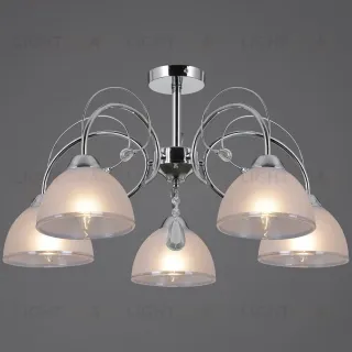 Люстра на штанге ILLUMICO ILLUMICO IL0495-5CSQ-25CH ELITE