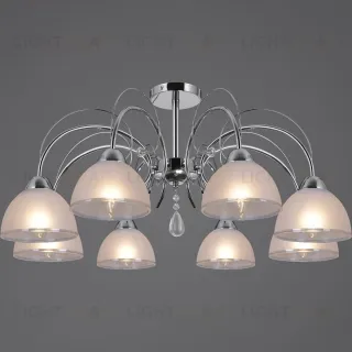 Люстра на штанге ILLUMICO ILLUMICO IL0495-8CSQ-25CH ELITE