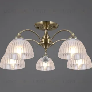 Потолочная люстра ILLUMICO IL0564-5CSQ-25AB ELITE