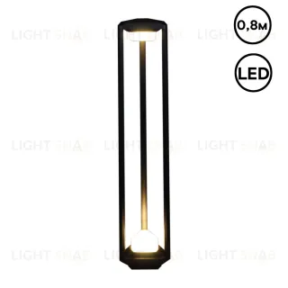Ландшафтный светильник Reluce 09987-0.7-001JH 0.8M LED2X6W BK RLOS