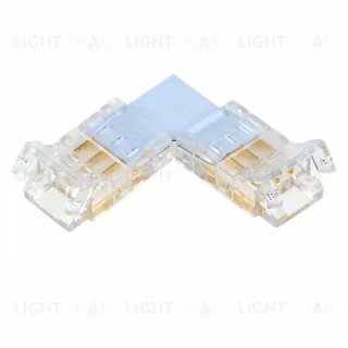 Соединитель угловой 10мм для CCT SMD ленты шириной 8 мм Feron LD172 52003