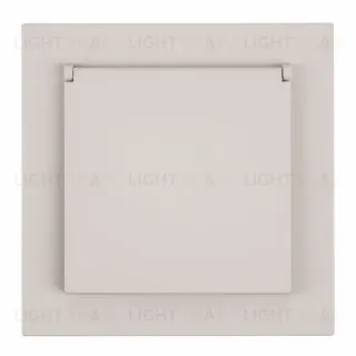 Розетка 1-местная Stekker 250В 16А Мия RST16-3112-08 50485
