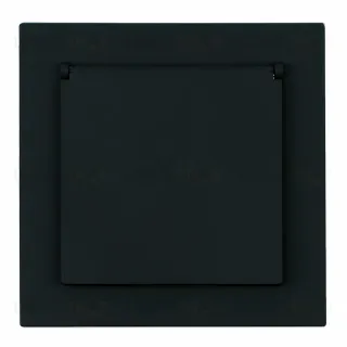 Розетка 1-местная Stekker 250В 16А Мия RST16-3112-05 50455