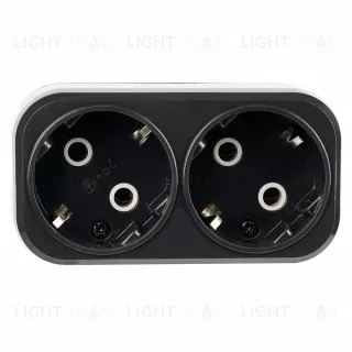 Разветвитель сетевой 2-местный Stekker 250V 16A ABS ADP16-22-20 50680