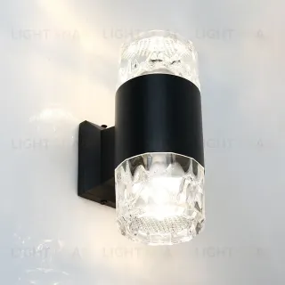 Уличный настенный светильник General Фрозен GWL-2MR16-GU10-R-IP65 662572