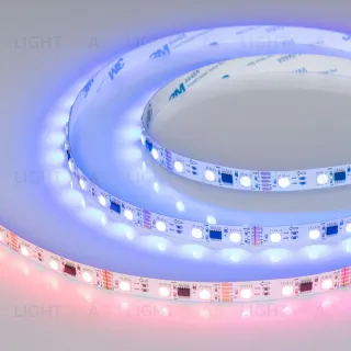 Светодиодная лента Arlight DMX-B60-10mm 12V RGB-PX3 (14 W/m, IP20, 5m)  039174(1)