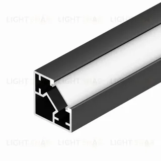 Профиль Arlight SL-KUB-DISPLAY-2525-2000 ANOD BLACK (Алюминий) 062894