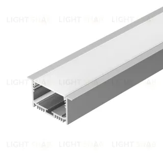 Профиль Arlight SL-LINIA62-F-2000 ANOD (BY) (Алюминий) 059809