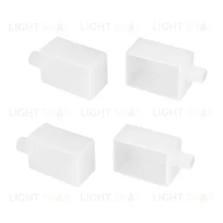 Заглушка Arlight WPH-FLEX-3020-90 WHITE с отверстием (Пластик) 062647